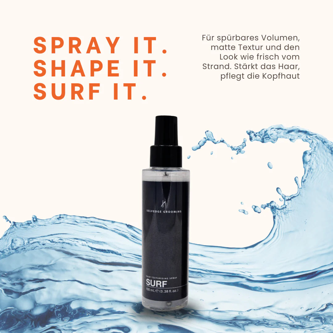 Selvedge Grooming Essentials – 3 -teiliges Styling- & Pflege-Bundle