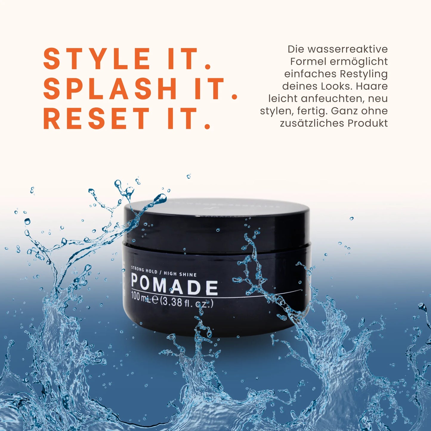 Selvedge Grooming Pomade – starker Halt & natürlicher Glanz für dein Haar